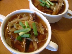 椎茸そうめんスープ