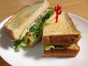朝食に☆ランチに☆ボリュームサンドイッチの画像