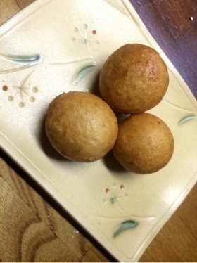 白玉粉でコレまでにない モチモチ食感ドーナツ が出来た