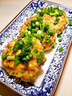 夏のおかずに!あっさり鶏ひき豆腐バーグ♪