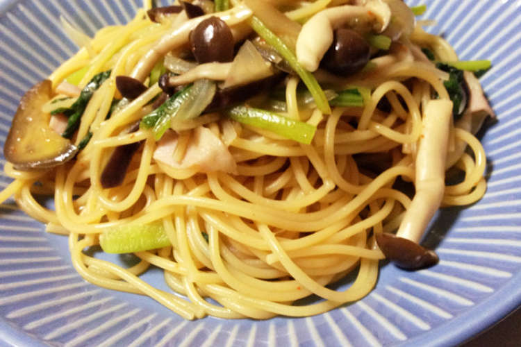 茄子ときのこの和風パスタ レシピ 作り方 By ぶぅチャン クックパッド 簡単おいしいみんなのレシピが376万品