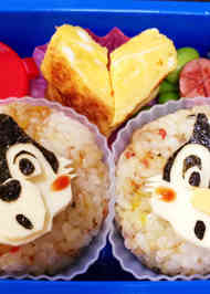 みんなが作ってる キャラ弁 チップとデールのレシピ クックパッド 簡単おいしいみんなのレシピが366万品