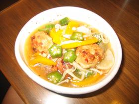 肉だんごの野菜たっぷりあんかけ