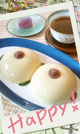 リアルなぷりんぷりんおっぱいプリン