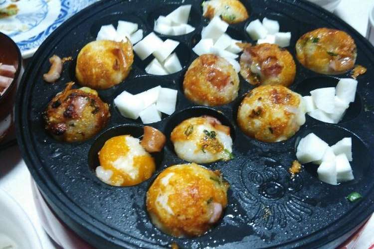 たこ焼きお餅チーズ 大量消費 レシピ 作り方 By れいゆー クックパッド 簡単おいしいみんなのレシピが356万品