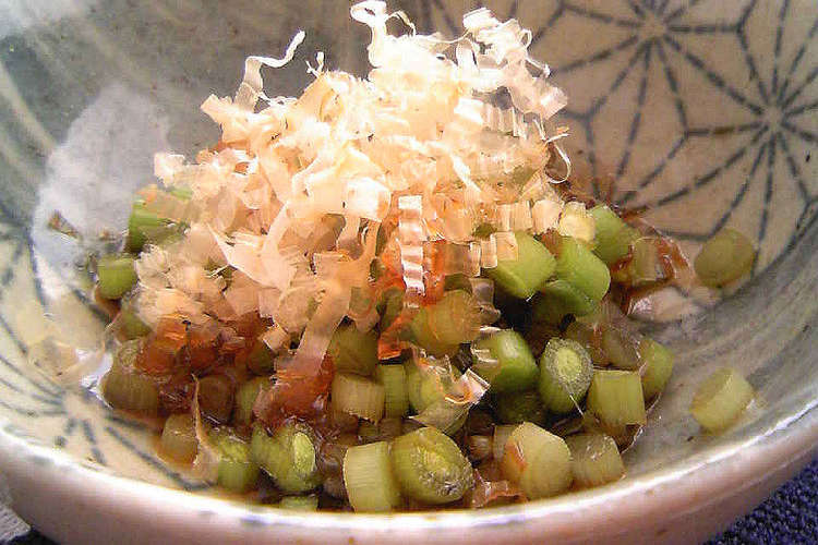 茗荷竹のおかか和え レシピ 作り方 By たうんびー クックパッド 簡単おいしいみんなのレシピが367万品