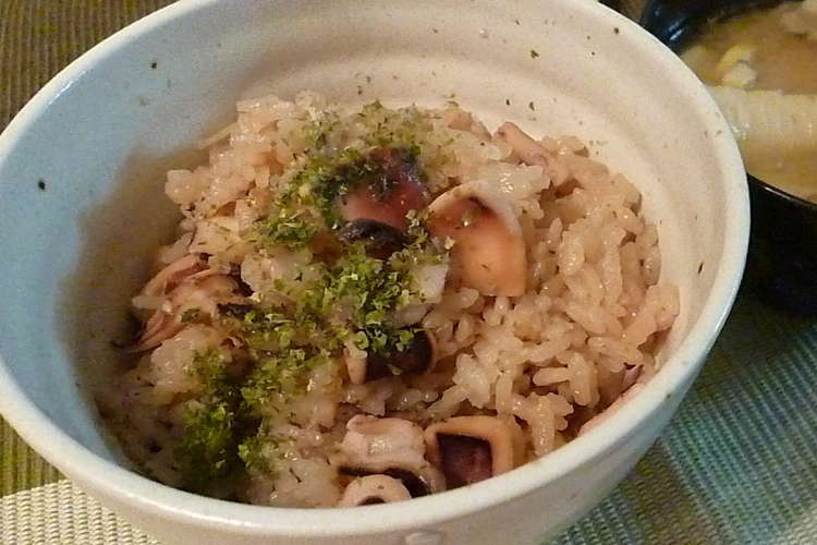 イカの炊き込みご飯 レシピ 作り方 By Sakucan クックパッド