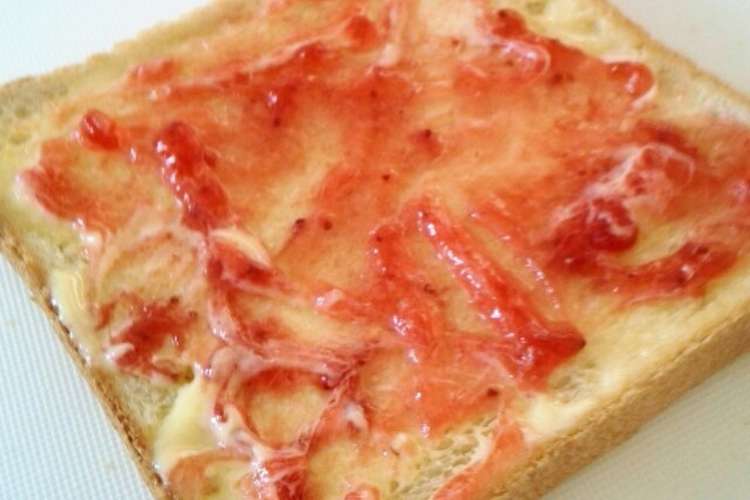 食パン 苺ジャムマーガリン レシピ 作り方 By ぷっちん クックパッド 簡単おいしいみんなのレシピが358万品
