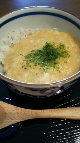 押し麦ご飯!長芋とろろ丼・とろろ汁♪