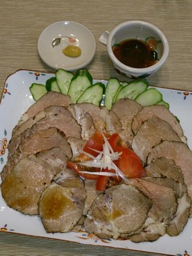 豚の紅茶煮 甘辛酢
