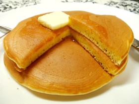 BPなしでもふわふわホットケーキ