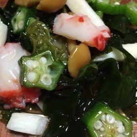 ネバネバ海藻サラダの画像