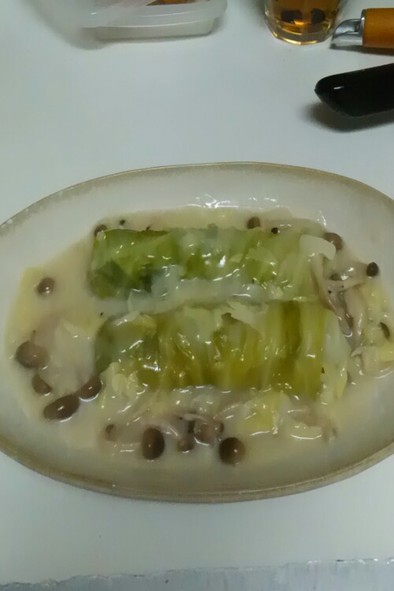 高野豆腐のロールキャベツシチューの写真