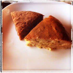 炊飯器で♪おから紅茶林檎ケーキ