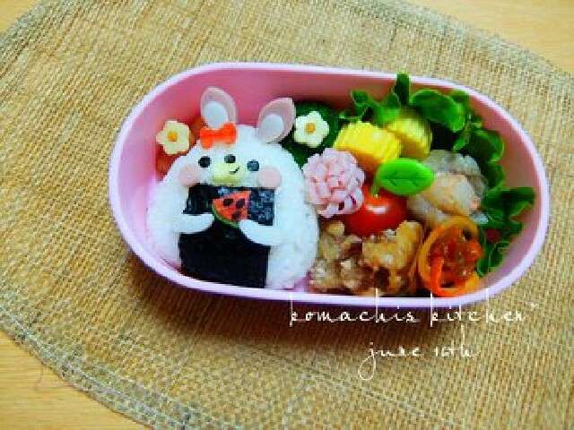 エレガント幼稚園 お 弁当 キャラ 弁 アニメ画像