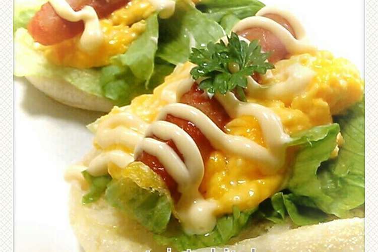 お腹大満足 イングリッシュマフィン レシピ 作り方 By Sweetpia クックパッド