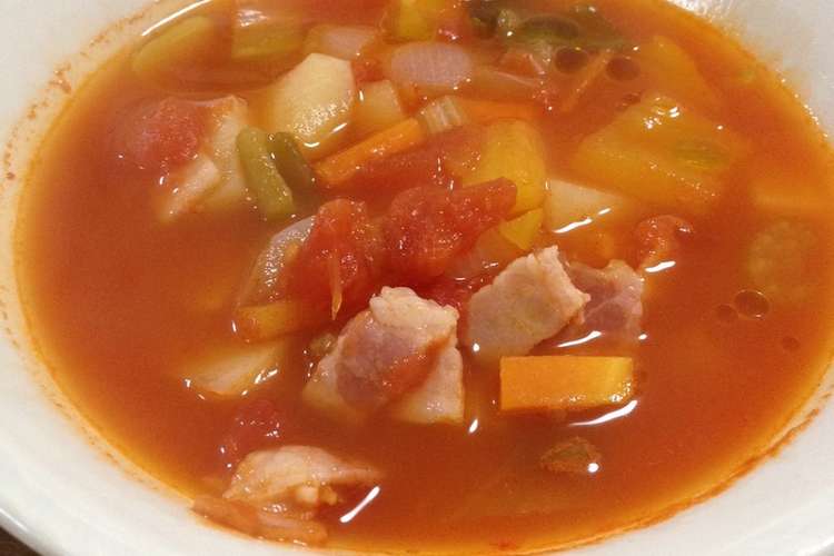 セロリのトマト缶スープ レシピ 作り方 By ぽーーんず クックパッド 簡単おいしいみんなのレシピが357万品