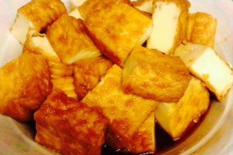 もっちり厚揚げの煮物 レシピ 作り方 By せおmama クックパッド 簡単おいしいみんなのレシピが354万品