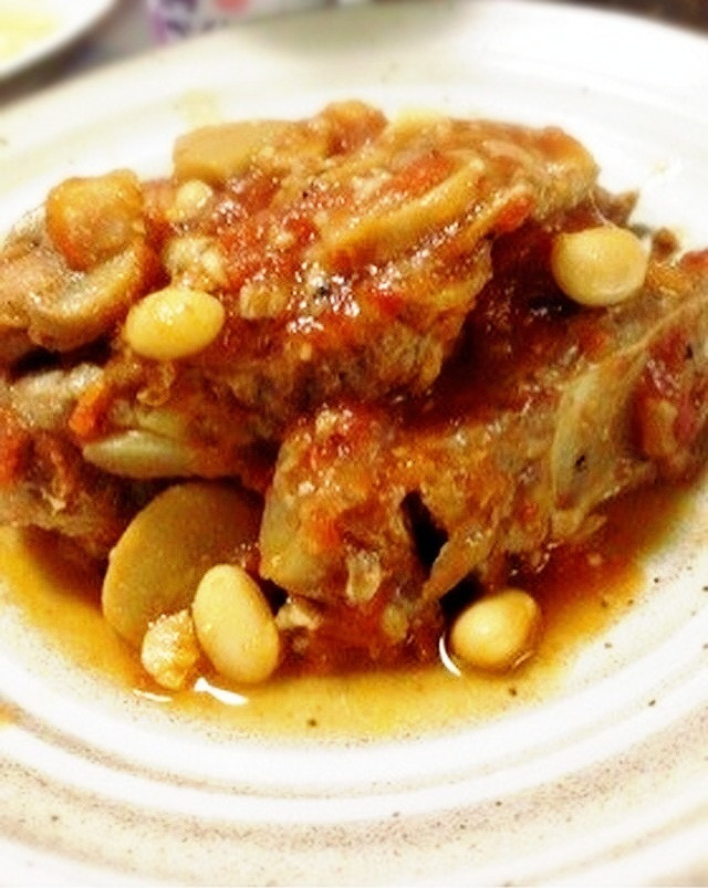 スペインバルの味♡豚のトマト煮込みの画像