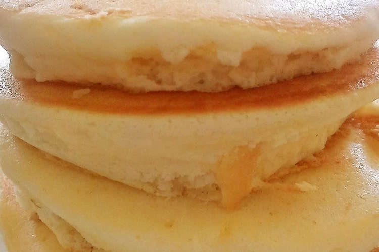 米粉でフワッフワッパンケーキ アレルギー レシピ 作り方 By カナマムマンマ クックパッド 簡単おいしいみんなのレシピが358万品