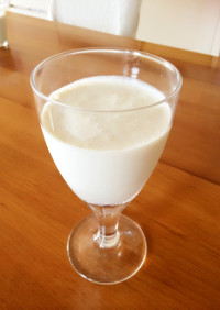 豆乳ケフィアフローズンバナナジュース