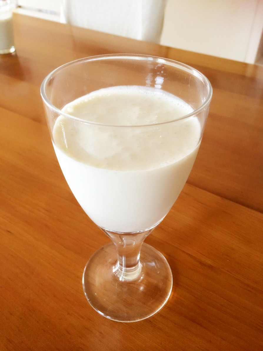 豆乳ケフィアフローズンバナナジュースの画像