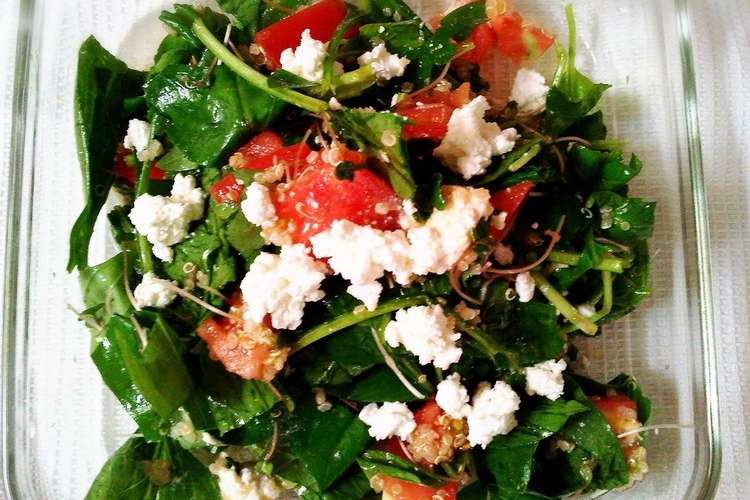 キヌアサラダ Erika S Salad レシピ 作り方 By Remies クックパッド 簡単おいしいみんなのレシピが357万品