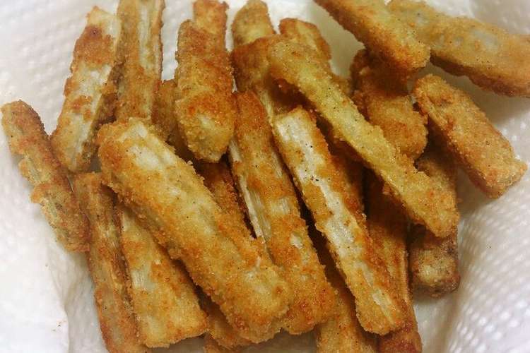 唐揚げ粉で 簡単なごぼうの唐揚げ レシピ 作り方 By そにっこ クックパッド