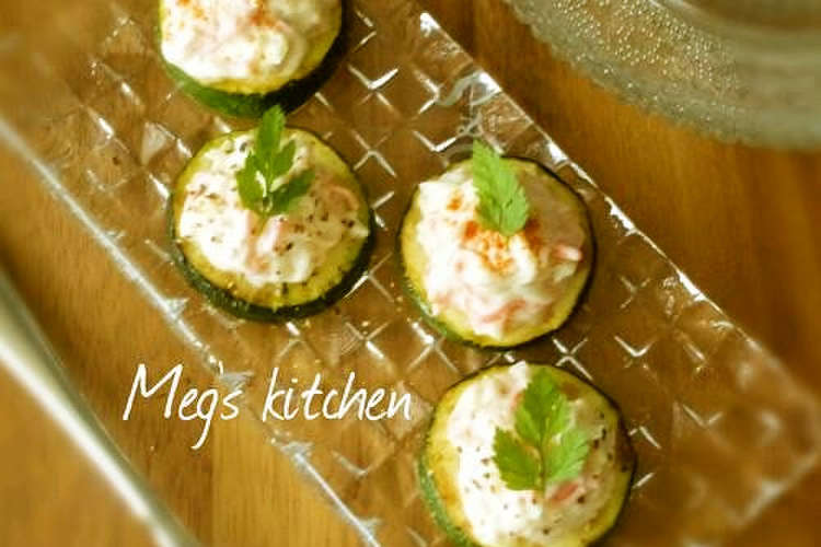 ズッキーニ 蟹かまの前菜 おもてなしにも レシピ 作り方 By Megmicky クックパッド 簡単おいしいみんなのレシピが350万品