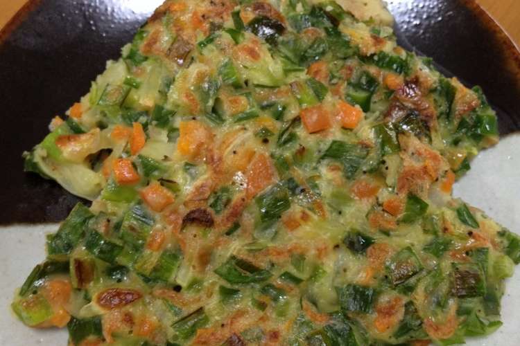 子供が大好き 野菜たっぷりちぢみ レシピ 作り方 By けちねこ クックパッド 簡単おいしいみんなのレシピが359万品