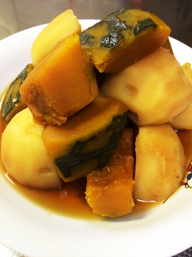 簡単♪南京とジャガイモの煮物の画像