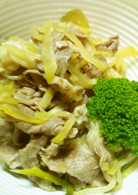 【弁当】ブロッコリー＆牛肉しぐれ煮