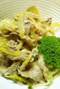 【弁当】ブロッコリー＆牛肉しぐれ煮