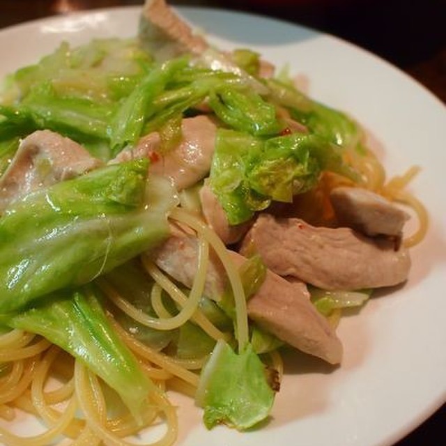 キャベツと鶏胸肉のペペロンチーノ レシピ 作り方 By ひよこ豆in長野 クックパッド 簡単おいしいみんなのレシピが360万品