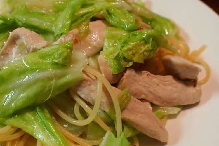 キャベツと鶏胸肉のペペロンチーノ レシピ 作り方 By ひよこ豆in長野 クックパッド 簡単おいしいみんなのレシピが357万品