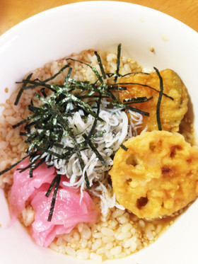 アレンジ自在!冷たいお茶漬け