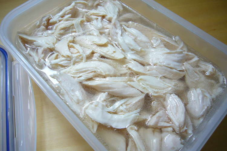 しっとりやわらか 何かと便利な鶏ささみ レシピ 作り方 By Poohchin クックパッド 簡単おいしいみんなのレシピが352万品