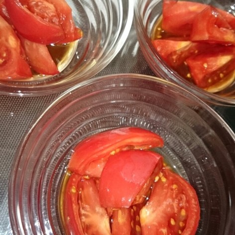 トマトのポン酢漬け