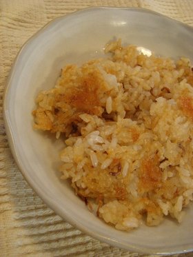 簡単カリカリご飯