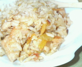 鮭風味★トマトライス