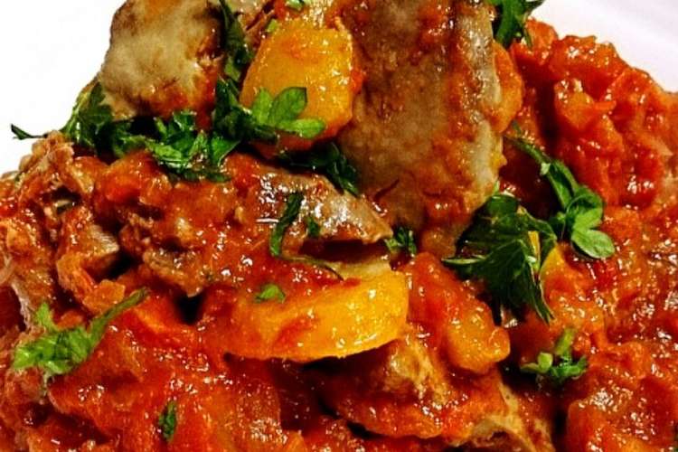 鶏レバーの塩レモントマトソース煮 レシピ 作り方 By アロマライズ クックパッド 簡単おいしいみんなのレシピが360万品