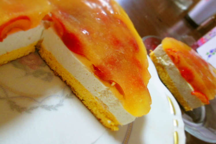 サクランボのムースケーキ レシピ 作り方 By 白猫の雪 クックパッド