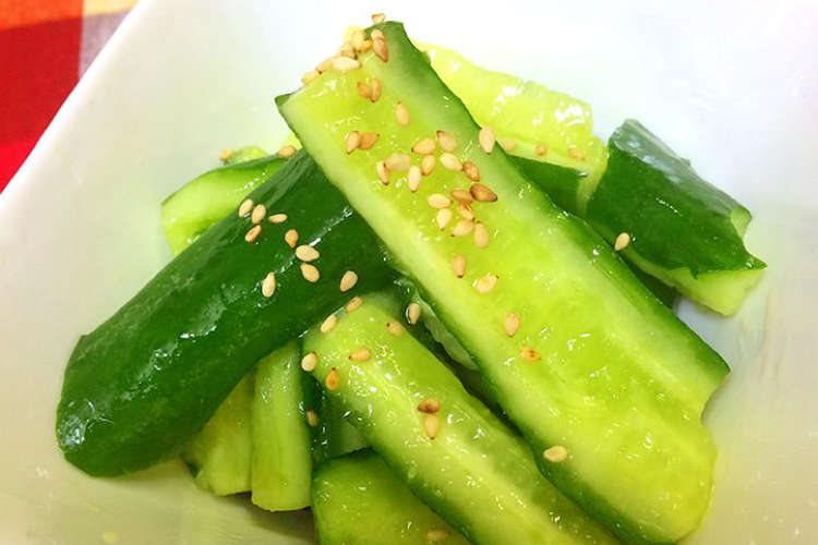 あと一品が超簡単 旨味のたたききゅうり レシピ 作り方 By ルルノエ クックパッド 簡単おいしいみんなのレシピが355万品