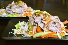 リボンサラダ冷しゃぶ 柔らかいお肉に秘密