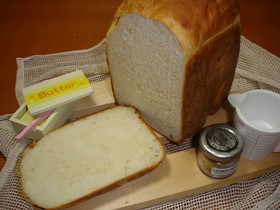 コンニャクで☆モチモチ油脂無食パン
