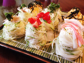おしゃれ★きゅうりそうめん