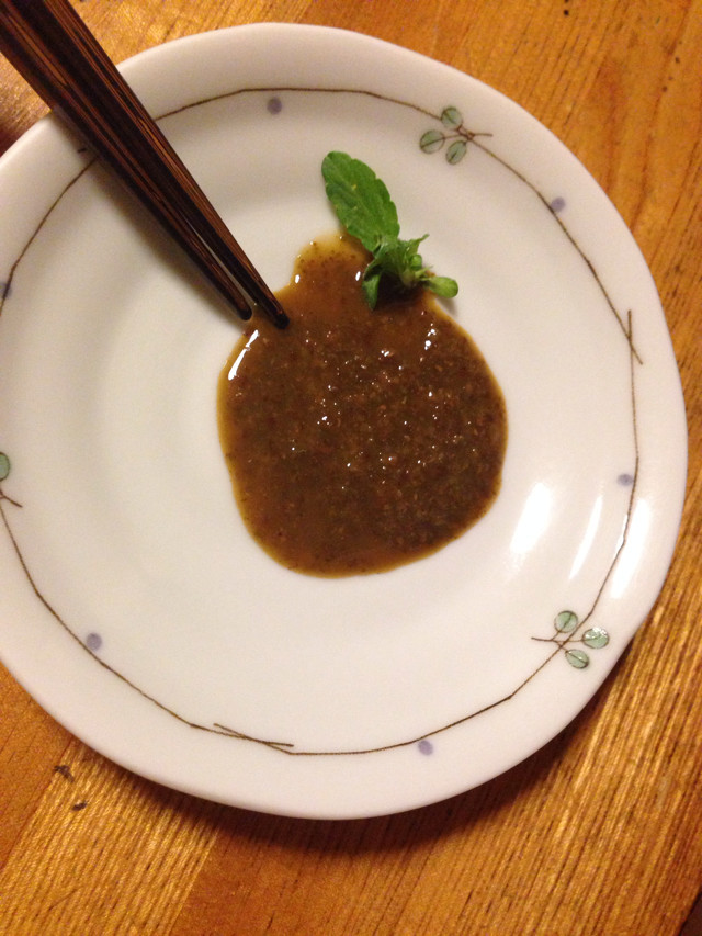 これぞ日本人の味☆山椒の実ソースの画像