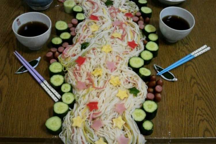 七夕流しそうめん ひやむぎ 風 レシピ 作り方 By Xingshi クックパッド 簡単おいしいみんなのレシピが359万品