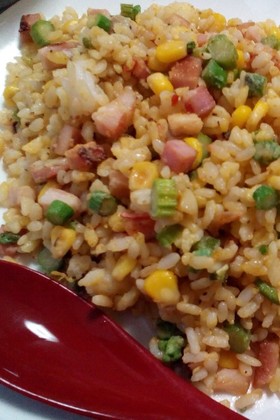 好きなものでパラパラチャーハン
