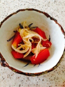 茄子とトマトでイタリアサラダ！！の画像